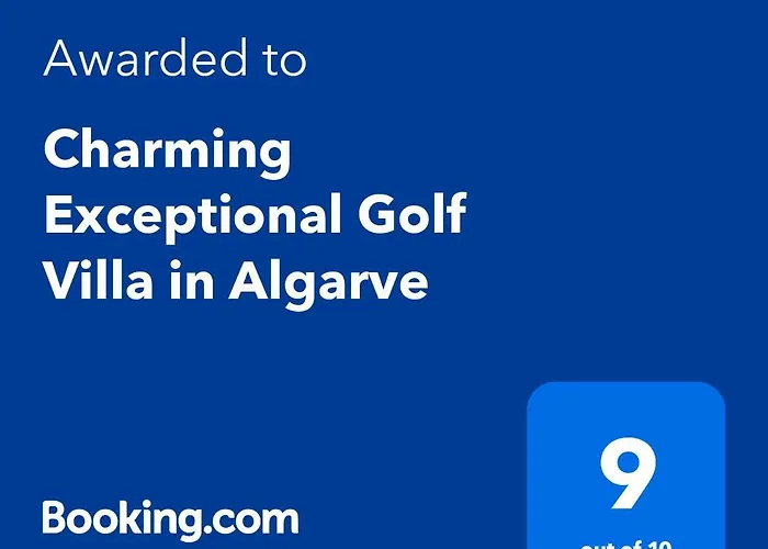 Charming Exceptional Golf Villa In Algarve